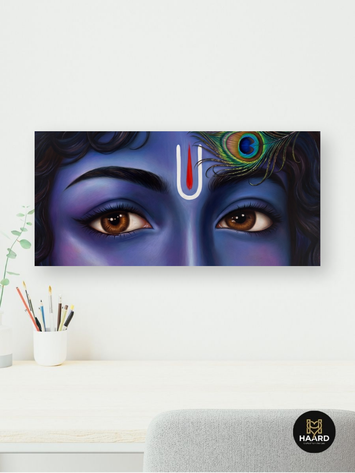 Divine Eyes | Lord Krishna | Devotional | 3 Piece Set